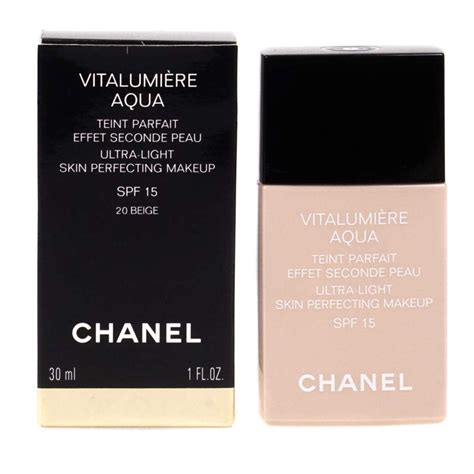 chanel vitalumiere aqua 20 beige|chanel vitalumiere tawny beige.